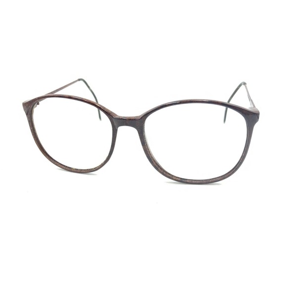 Tortoise Brown Oversized Round Eyeglasses Frames 140 Designer Fashion Women - Picture 8 of 12